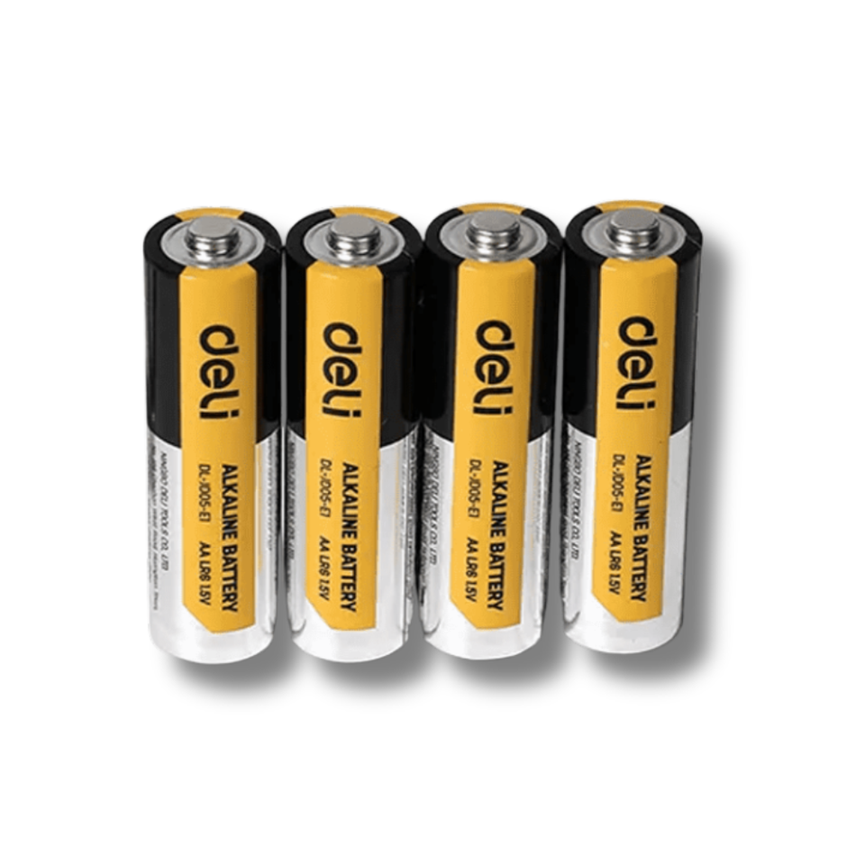 Deli Alkaline Battery AA / AAA 4PCS Set