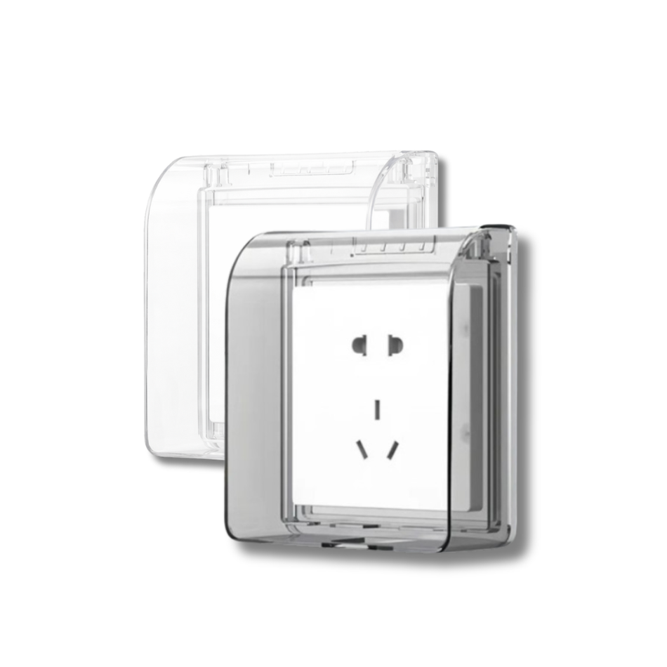 PEAK Weatherproof Switch Socket Protective Cover Transparent for Outdoor Use