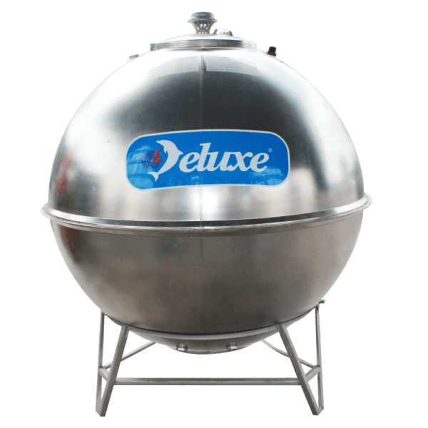 SS Water Tank Earth Shape with Stand 500L