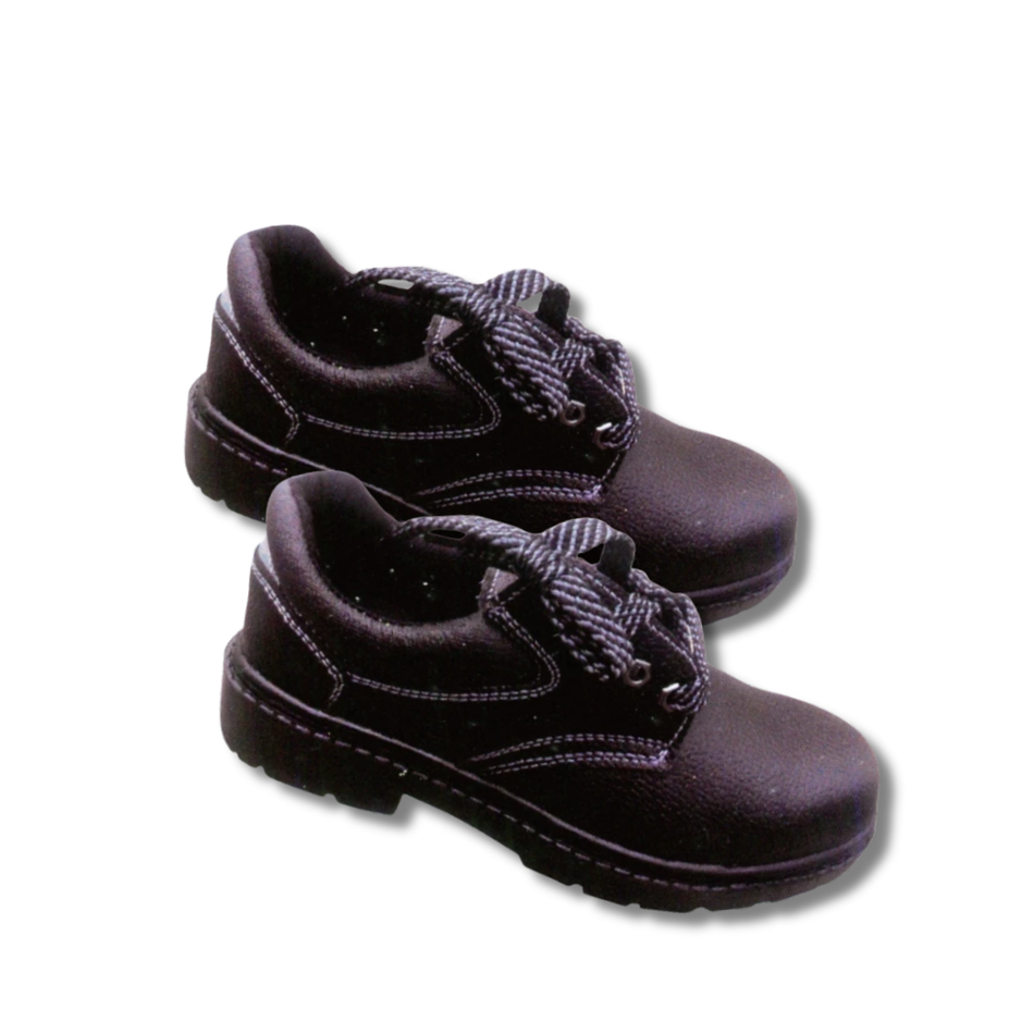 OSP Rubber Base Steel Toe Safety Shoes Low Cut Anti-Slip for Worksite & Factory