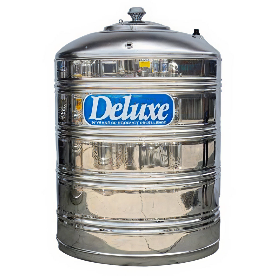 SS Water Tank Vertical without Stand/Flat Bottom