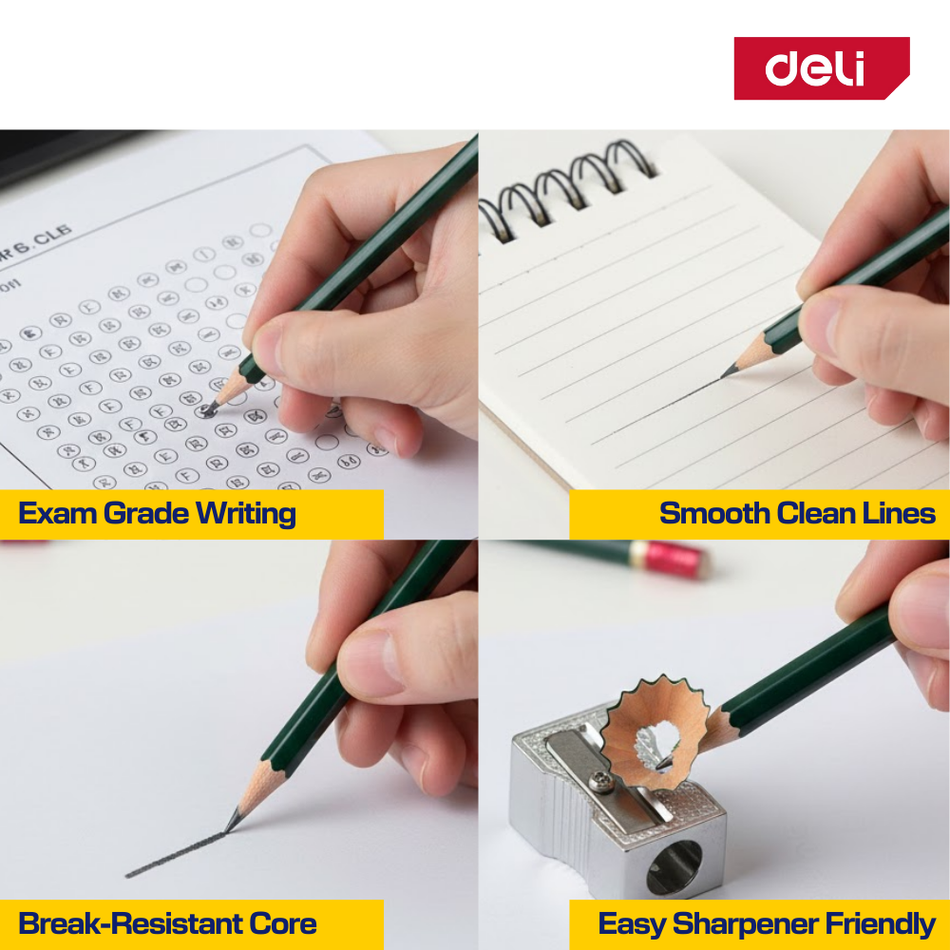 Deli Graphite 2B Pencil