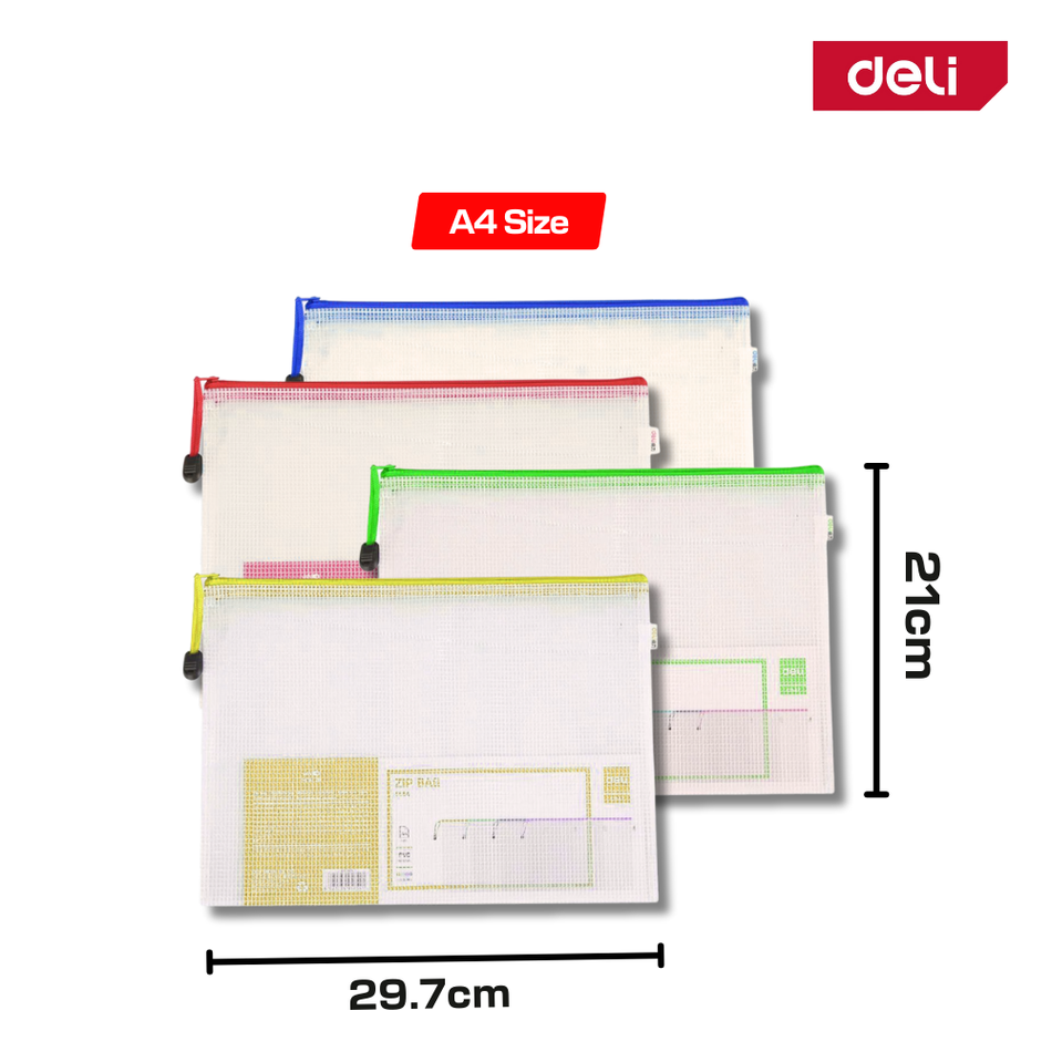 Deli Zip Bag A4
