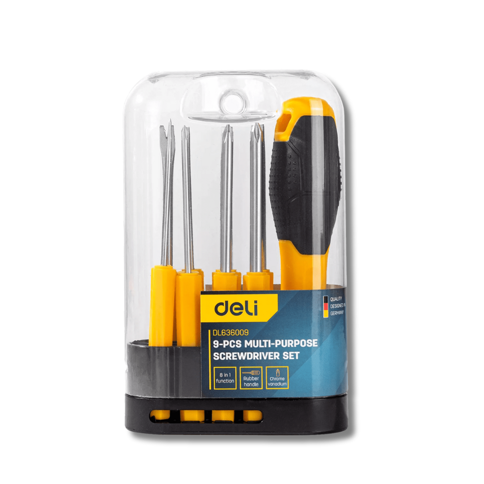 Deli 9pcs Screwdriver Set