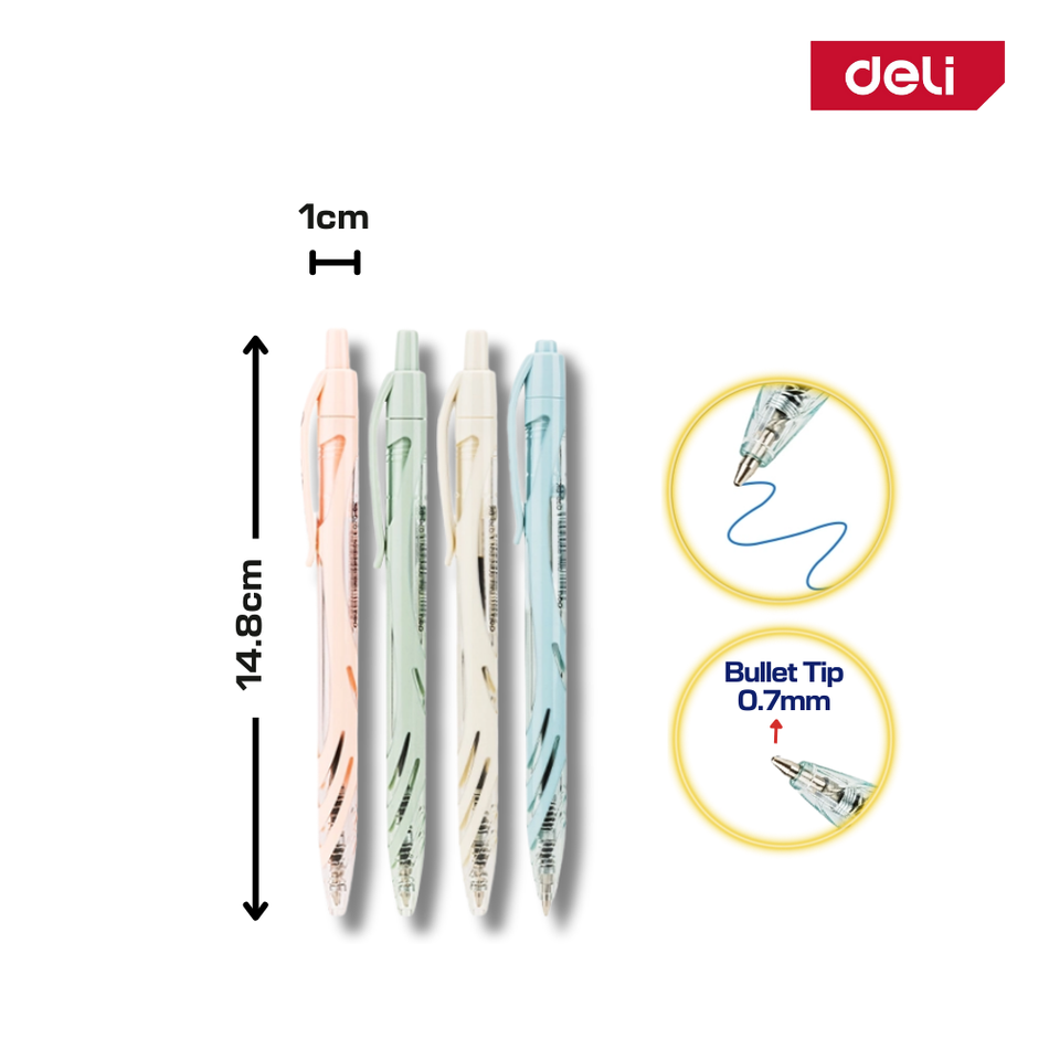 Deli Ballpoint Pen 0.7mm