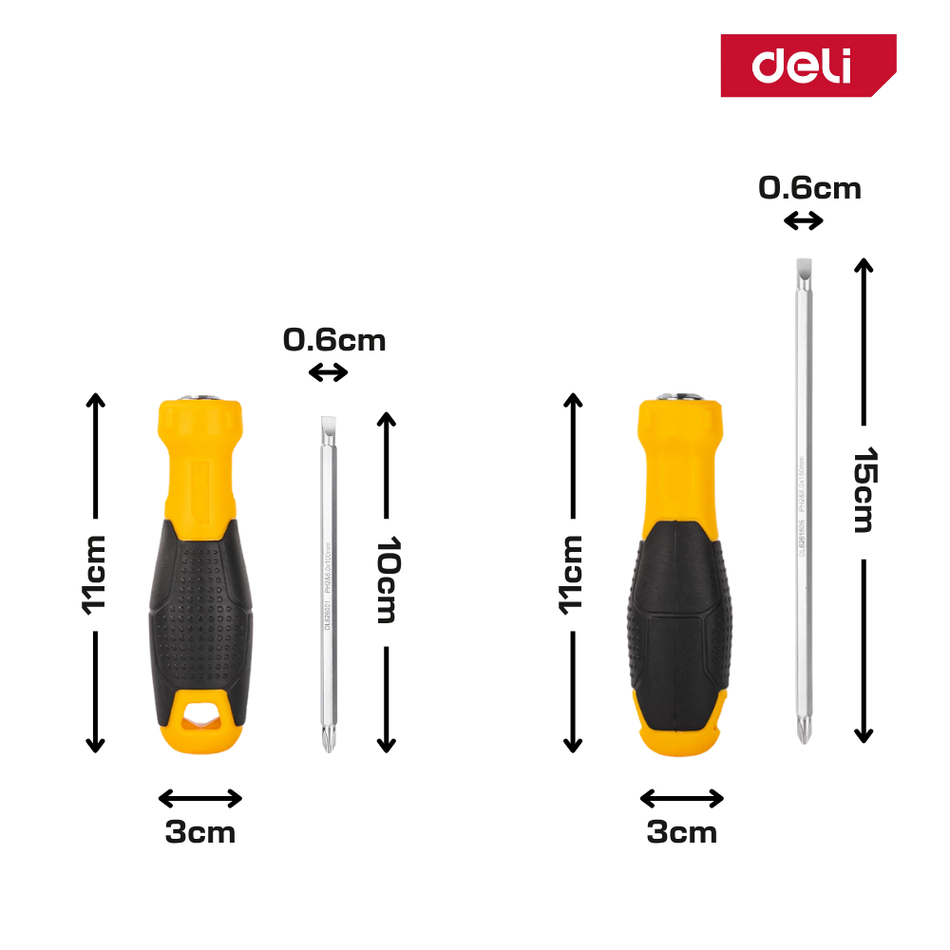 Deli 2 in 1 Screwdriver