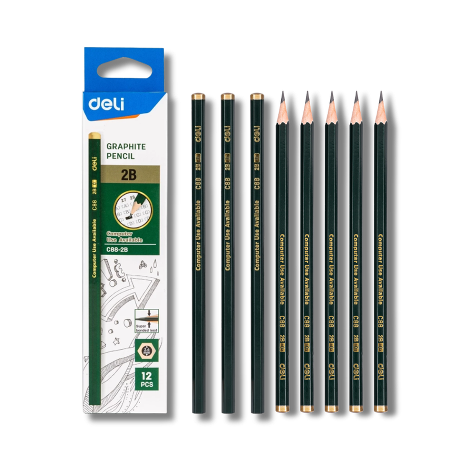 Deli Graphite 2B Pencil