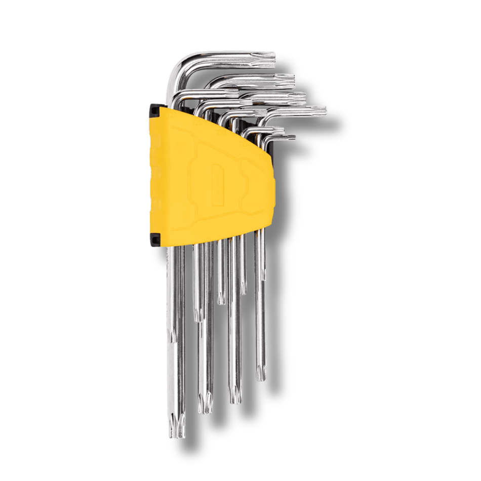 Deli 9 Pcs Long Torx Hex Key Set